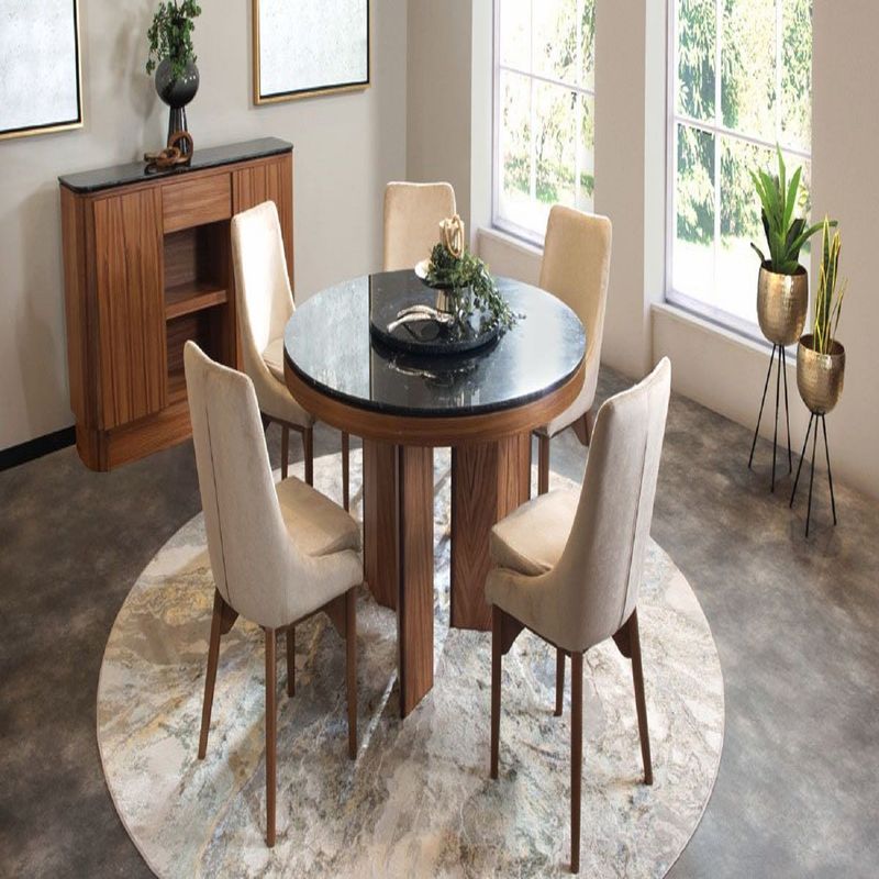 DMUEBLES - Comedor Dmuebles 5 sillas Adela - Beige