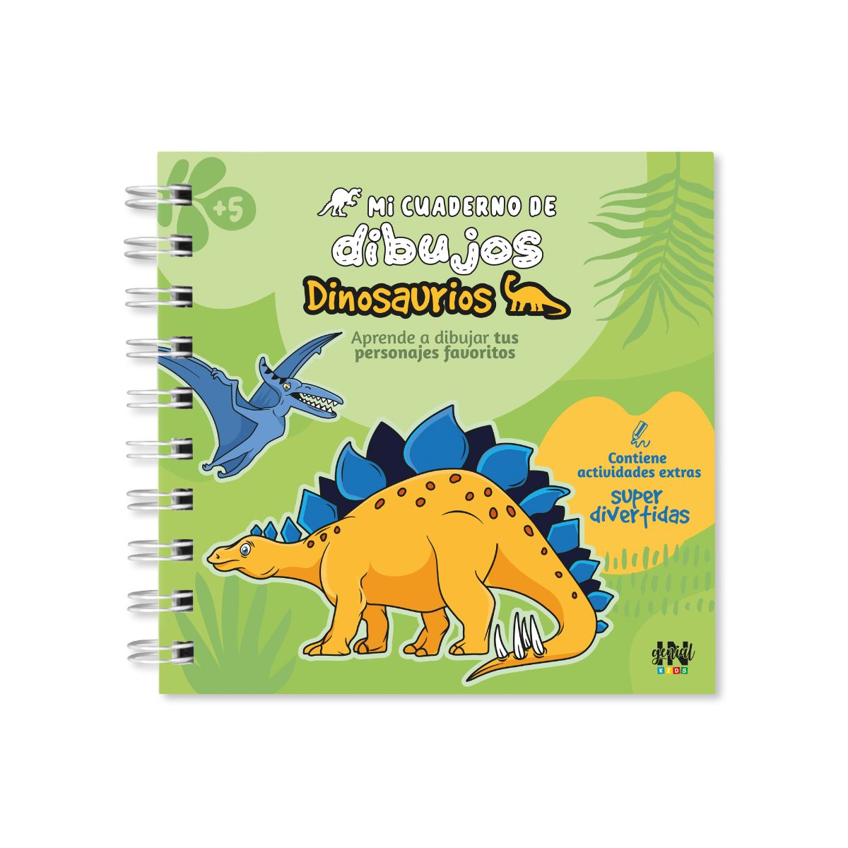 INGENIAL - Pack de dibujo Ingenial Kids Dinosaurios