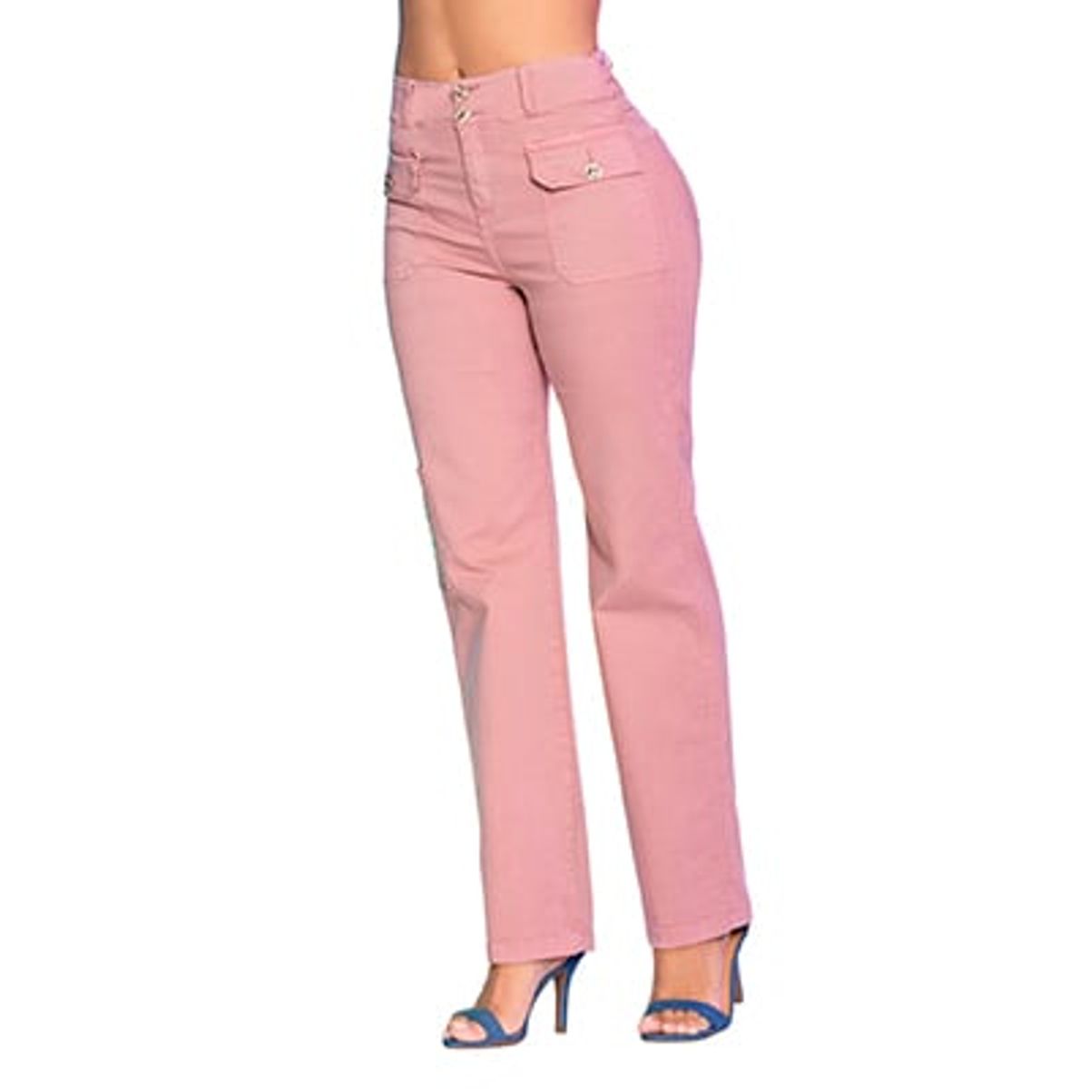 TYT - Jeans Flauta Colombianos Tiro Alto TyT Jeans