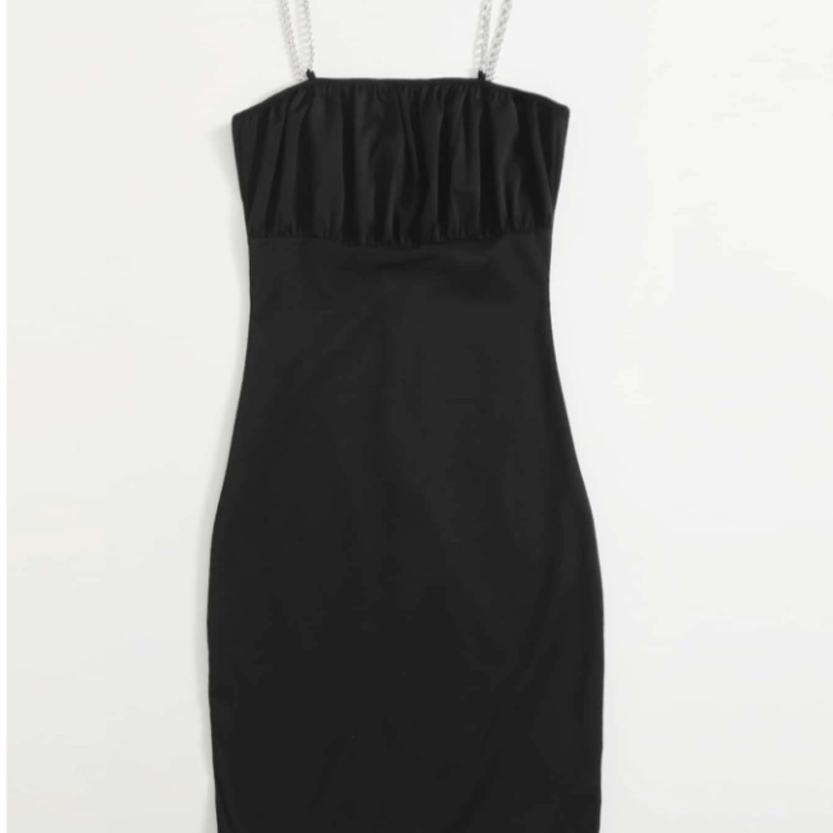 GENERICO - VESTIDO LOLITA  AJUSTADO CON CADENA