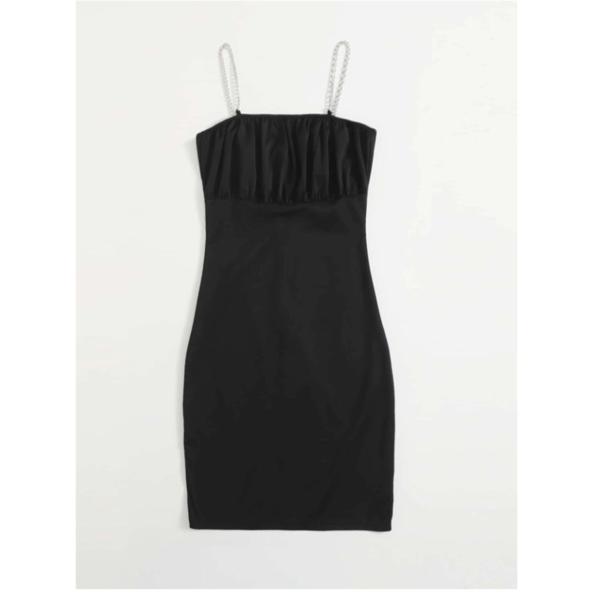 GENERICO - VESTIDO LOLITA  AJUSTADO CON CADENA