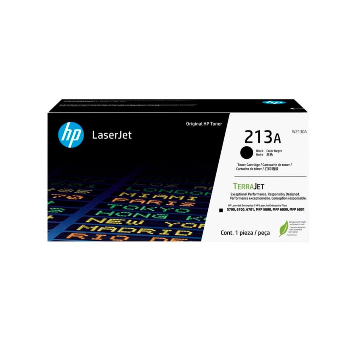 HP - TONER HP 213A NEGRO, 3500 PAG, LASERJET 5700/5800/6700 P/N: W2130A