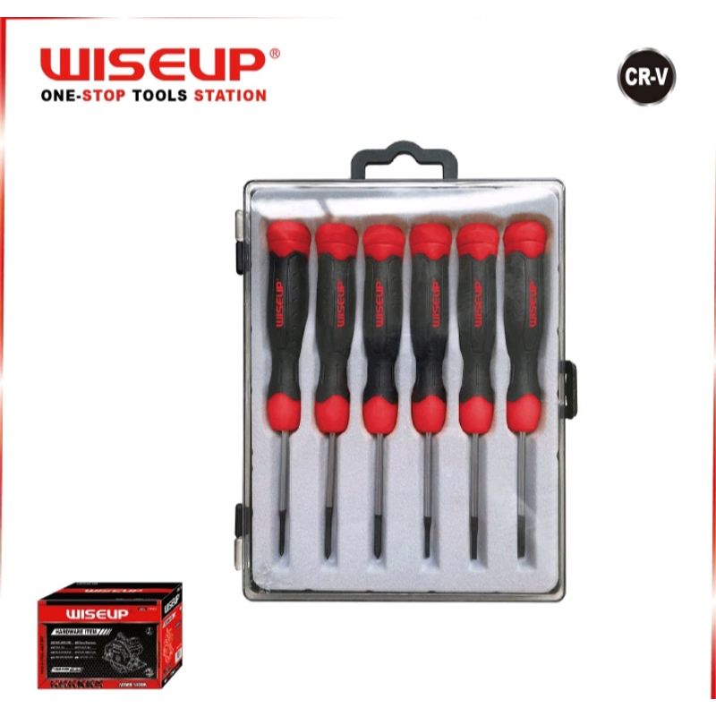 GENERICO - SET DE DESTORNILLADORES PERILLEROS WISEUP