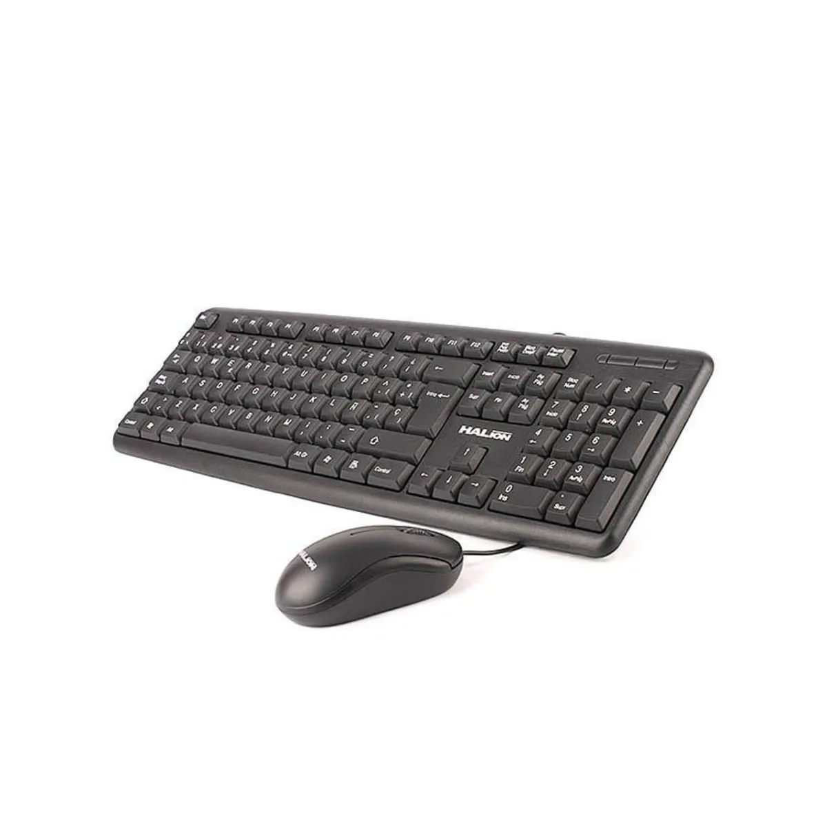 HALION - KIT TECLADO Y MOUSE USB HA-K420C HALION