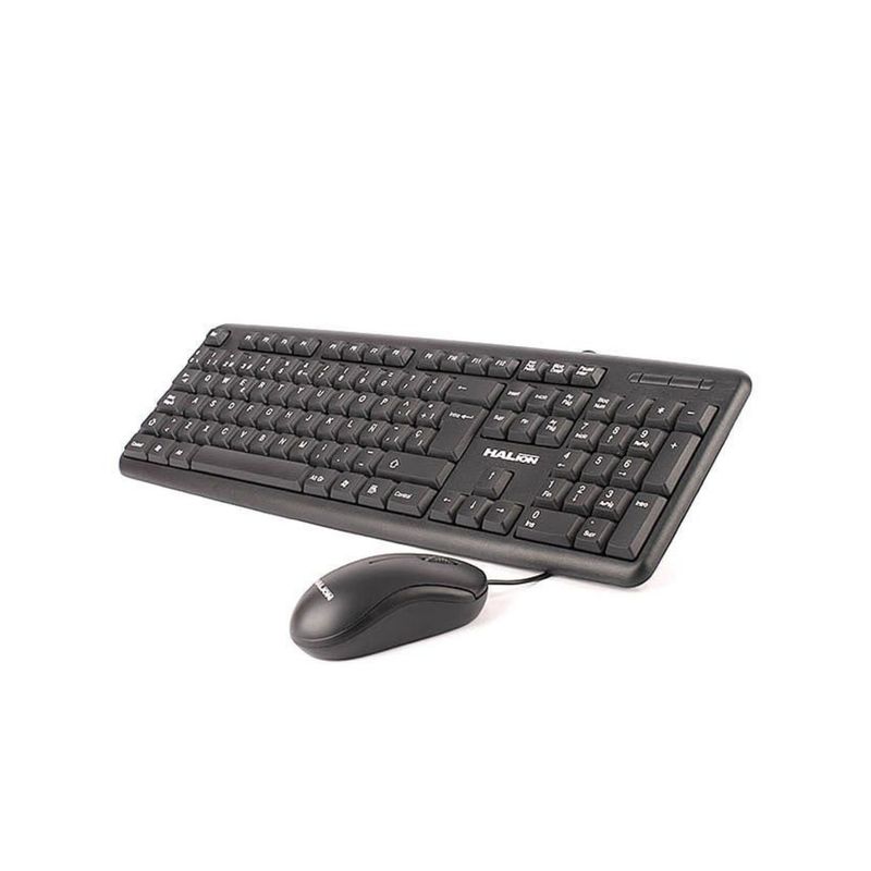 HALION - KIT TECLADO Y MOUSE USB HA-K420C HALION