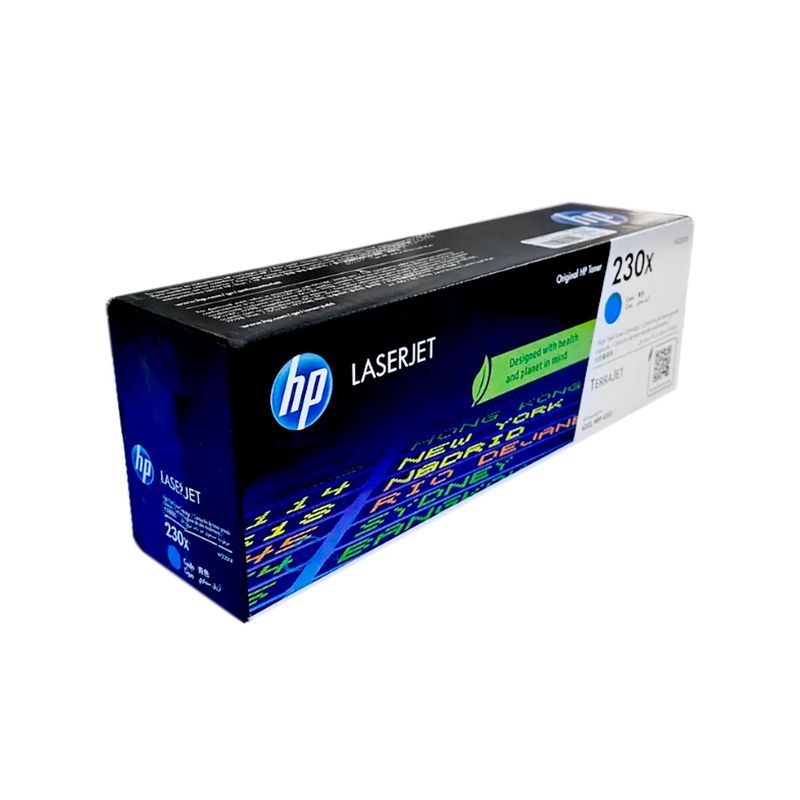 HP - TONER HP 230X CYAN, 5500 PAG, LASERJET PRO 4203/4303 P/N: W2301X
