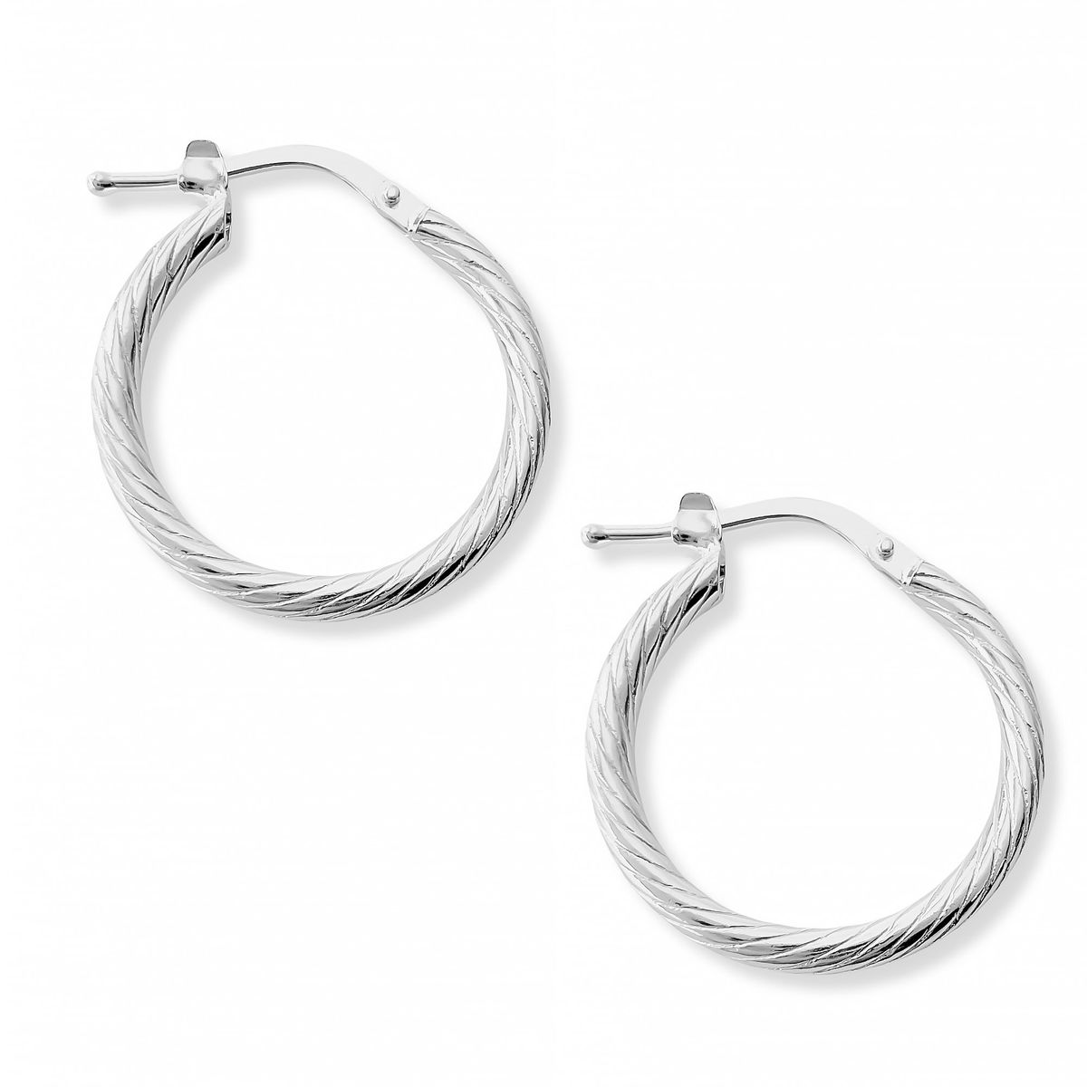 AMBAR JOYERIA - Argolla de Plata 925 Filomena Basic 20M Silver