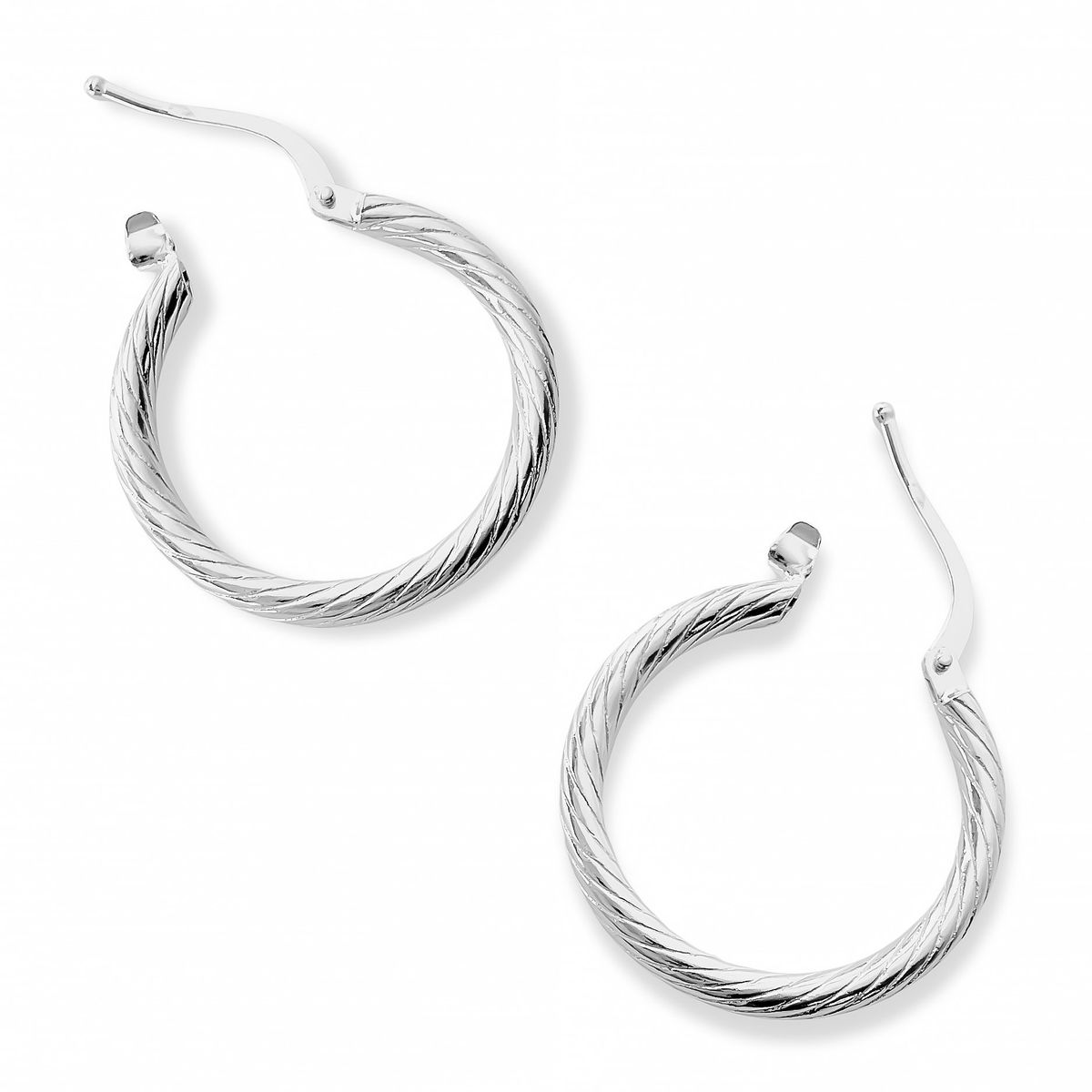 AMBAR JOYERIA - Argolla de Plata 925 Filomena Basic 20M Silver