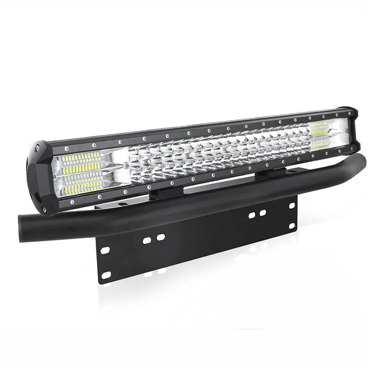GENERICO - Combo Barras Led Neblinero 288w 50cm + Soporte Rack