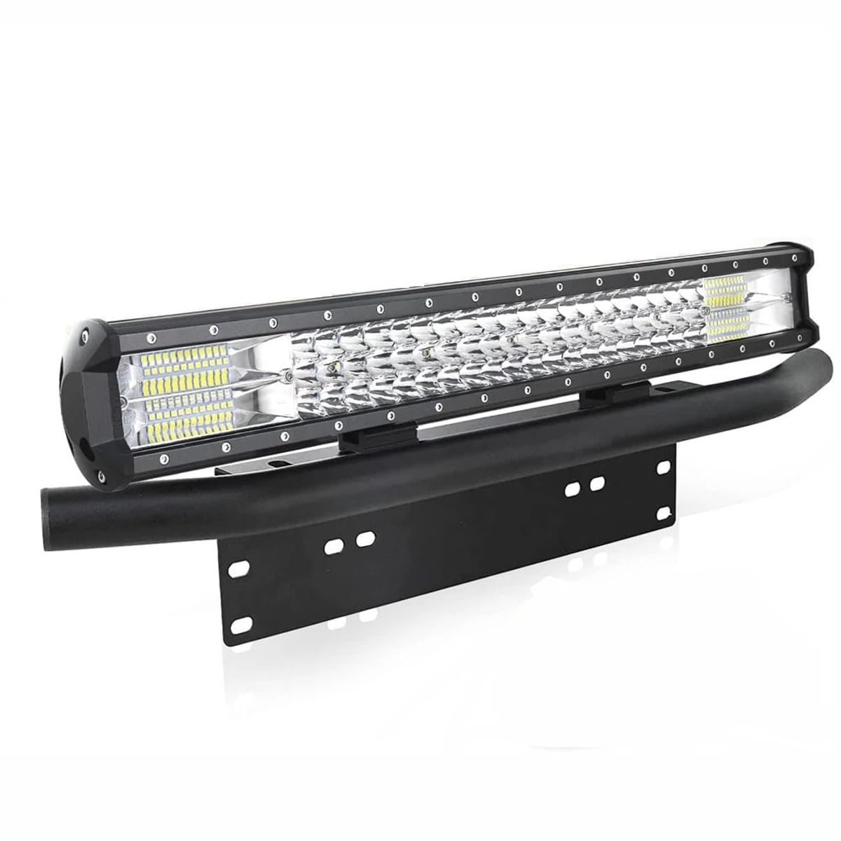 GENERICO - Combo Barras Led Neblinero 288w 50cm + Soporte Rack