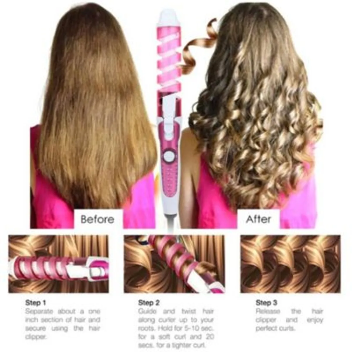 OEM - Rizador Ondulador de Cabello Hair Curler