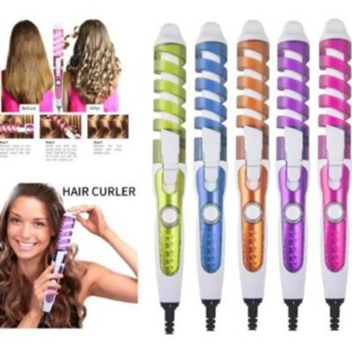 OEM - Rizador Ondulador de Cabello Hair Curler