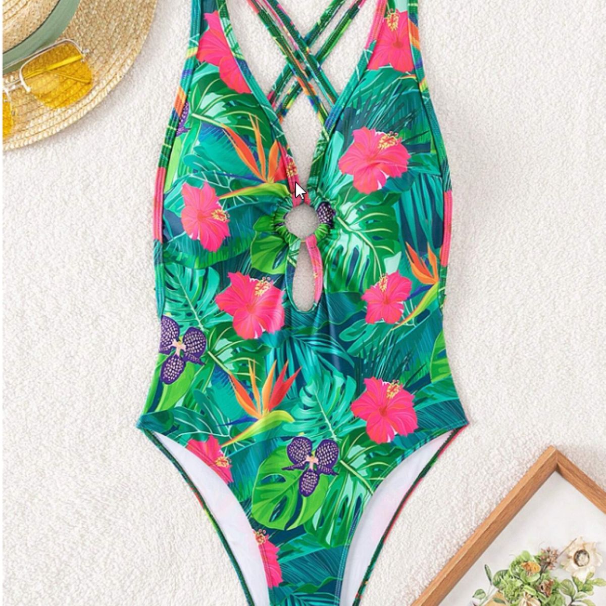 GENERICO - TRAJE DE BAÑO LOLITAS FLORES