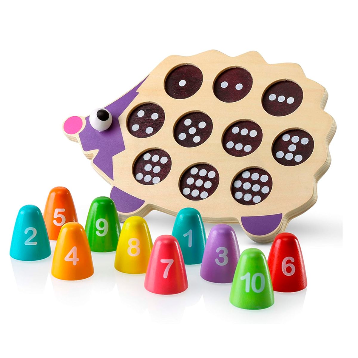 GENERICO - Erizo Didactico Montessori Numerico