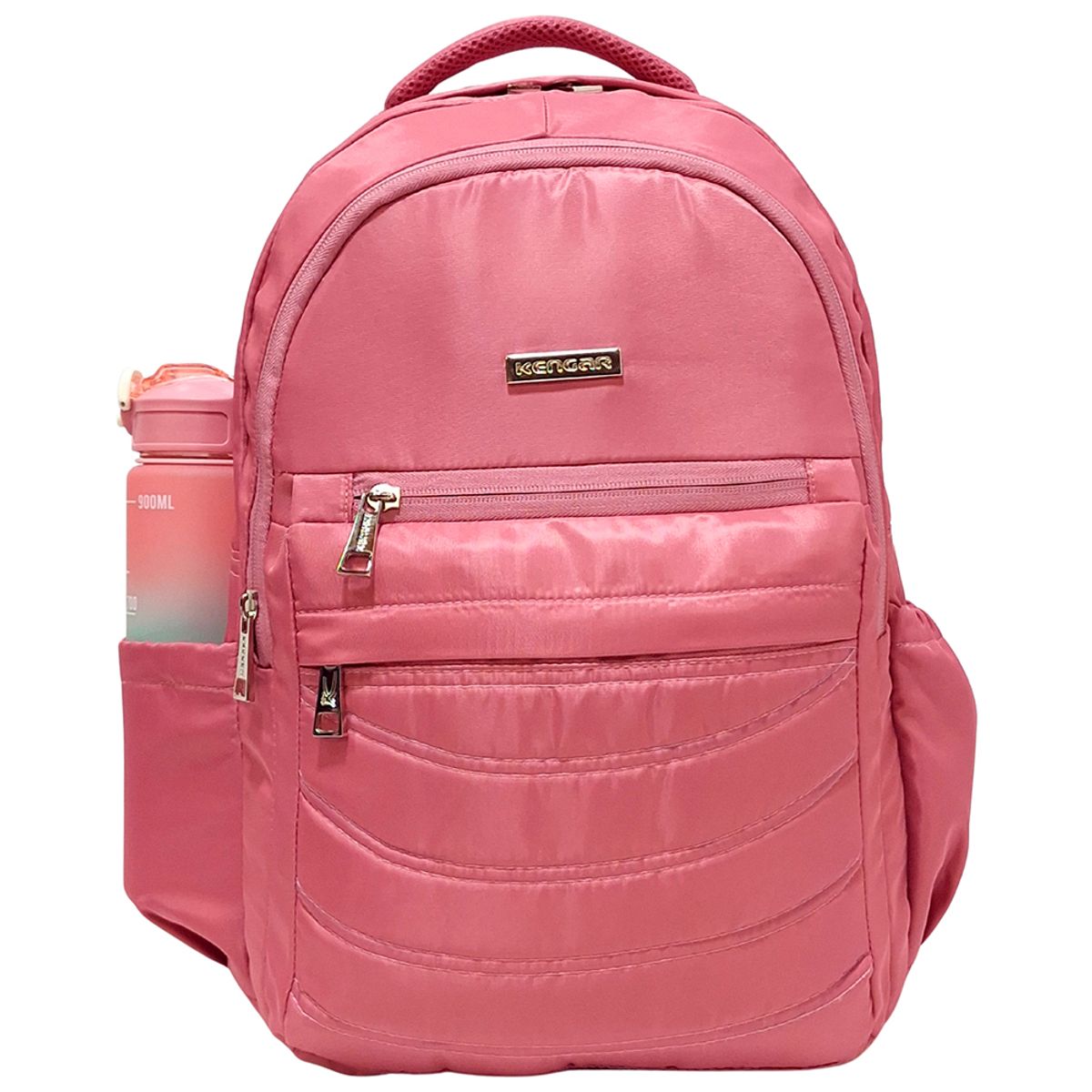 KENGAR - Mochila Kawai Extraoficio con Portalaptop Kengar - Palo Rosa