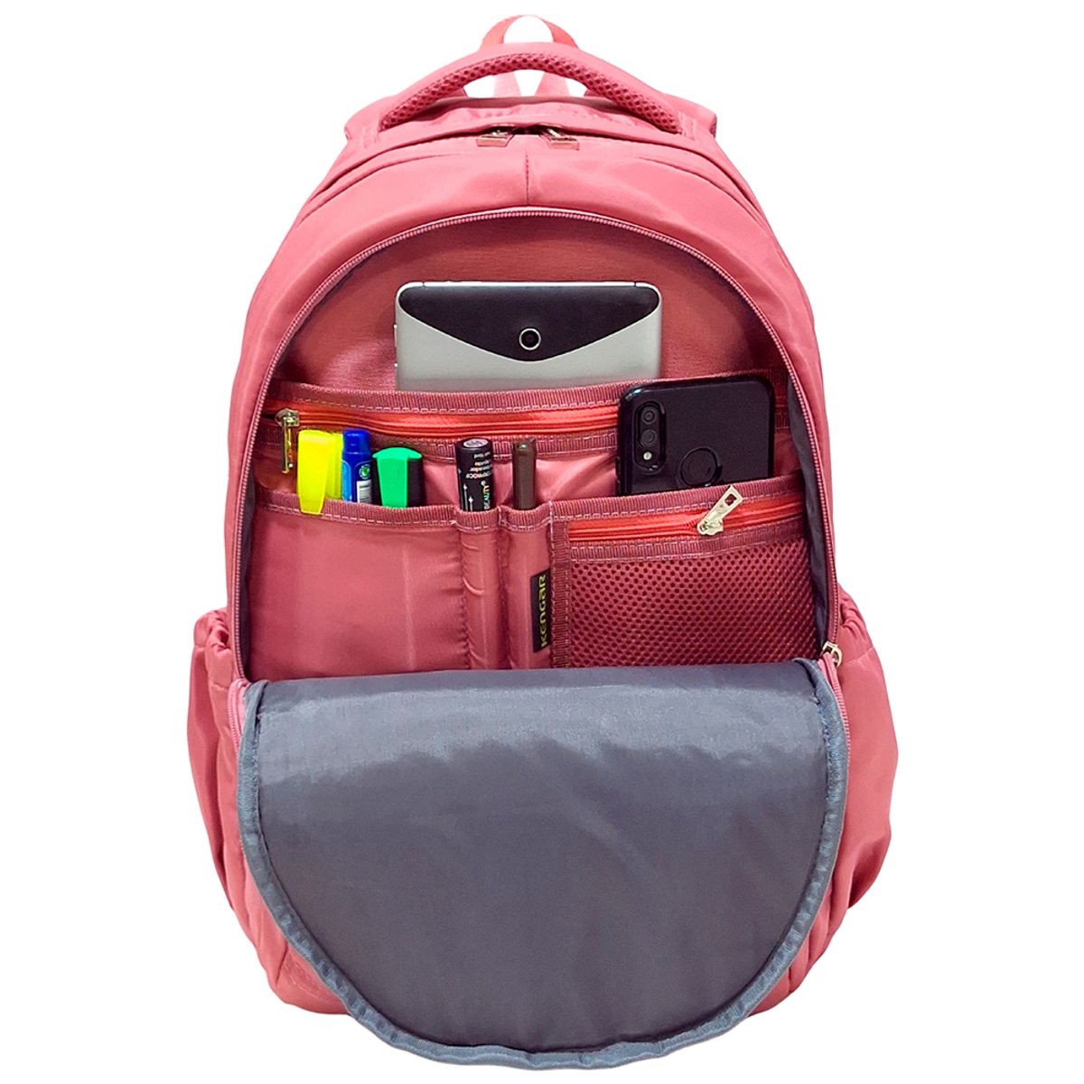 KENGAR - Mochila Kawai Extraoficio con Portalaptop Kengar - Palo Rosa