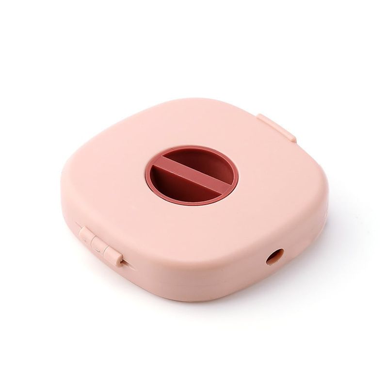 GENERICO - Organizador de Cables Giratorio con Soporte de Celular Rosado