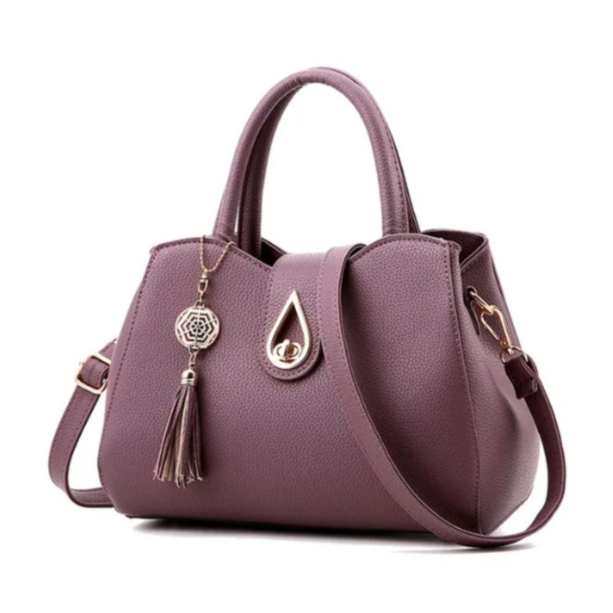 GENERICO - Bolso de cuero PU para mujer  bandolera de hombro europea.