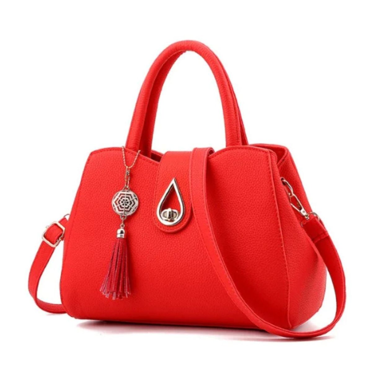 GENERICO - Bolso de cuero PU para mujer  bandolera de hombro europea.