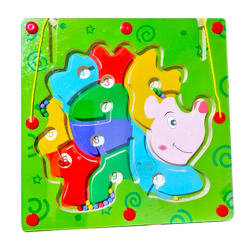 GENERICO - Tablero con Puntero Magnetico Laberinto Erizo