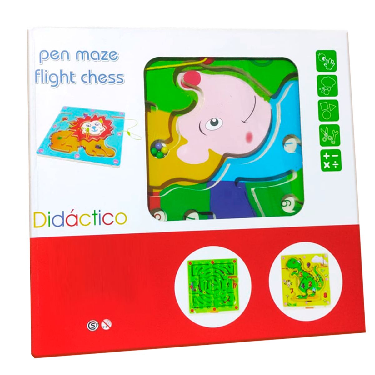 GENERICO - Tablero con Puntero Magnetico Laberinto Erizo