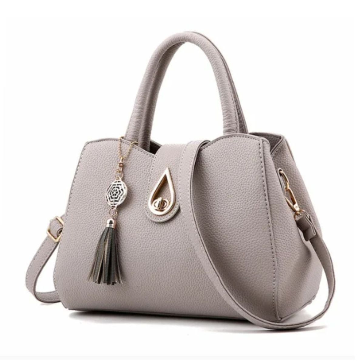 GENERICO - Bolso de cuero PU para mujer  bandolera de hombro europea.