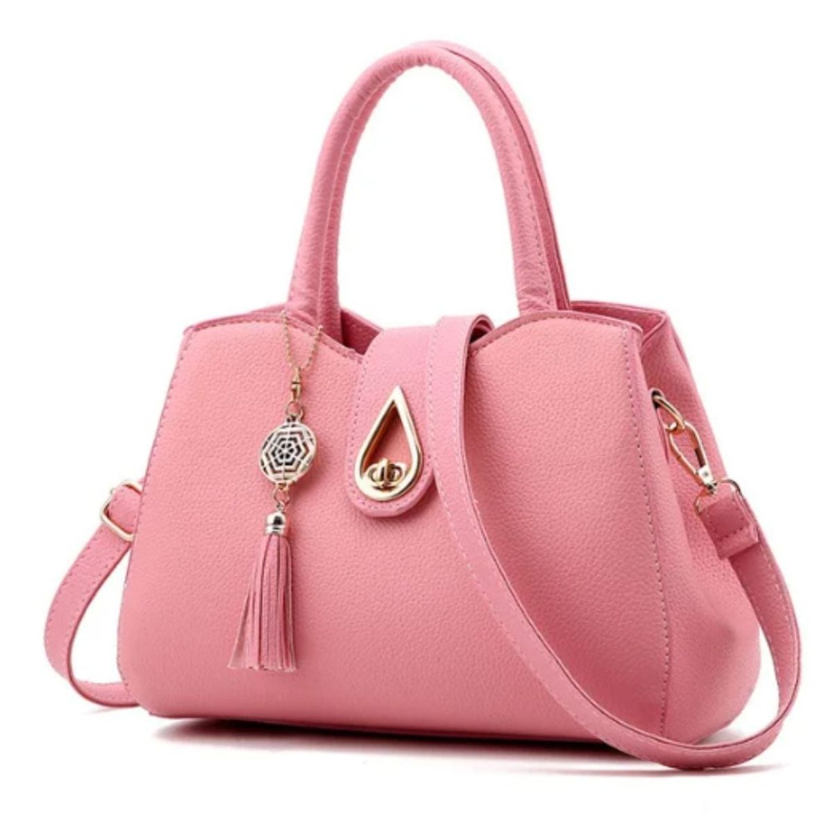 GENERICO - Bolso de cuero PU para mujer  bandolera de hombro europea.