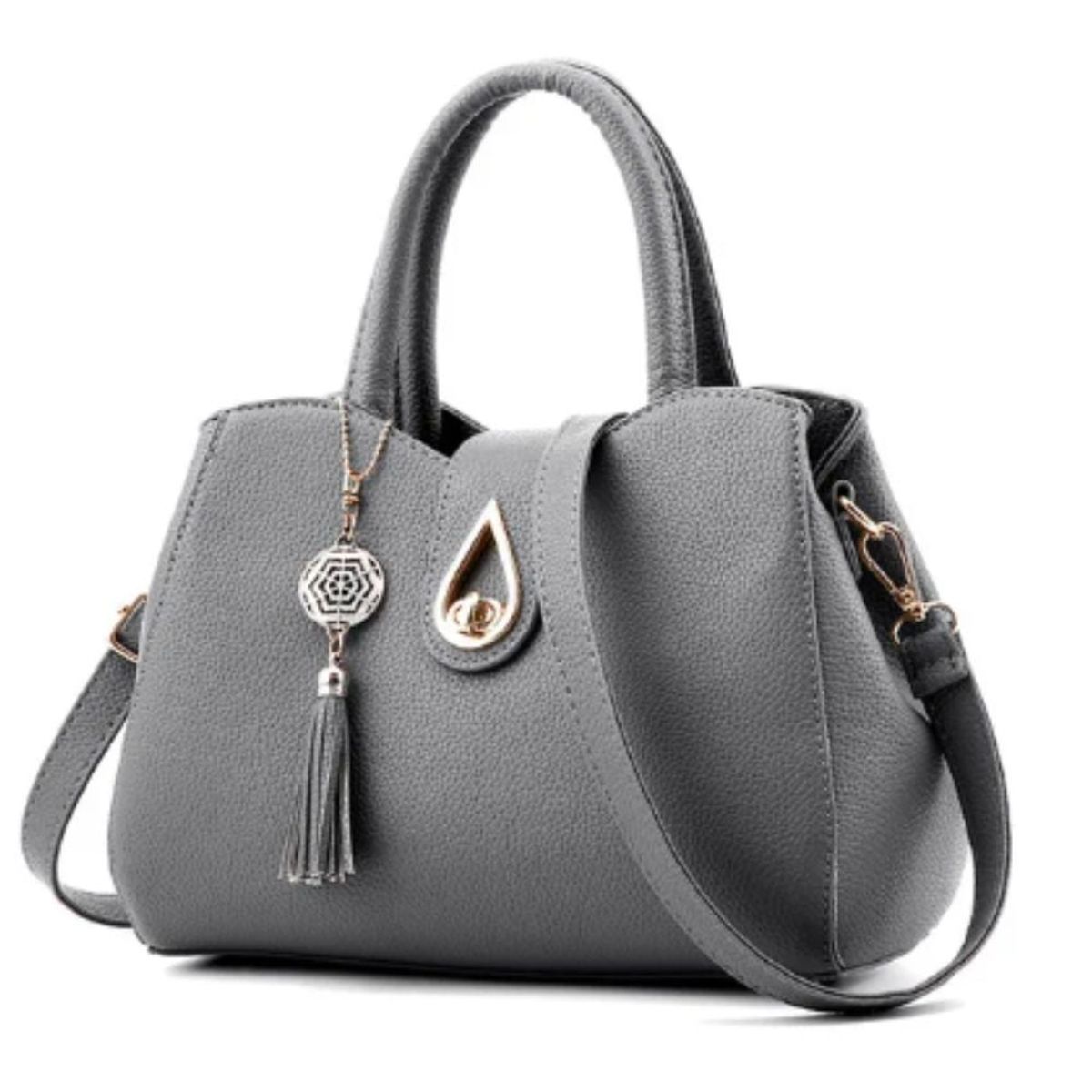 GENERICO - Bolso de cuero PU para mujer  bandolera de hombro europea.