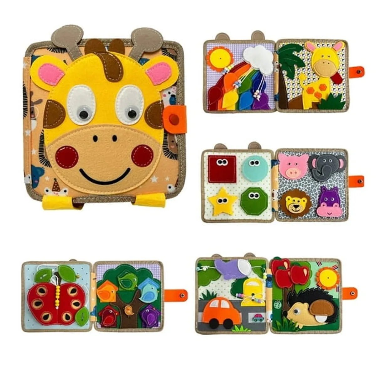 GENERICO - Libro sensorial jirafa