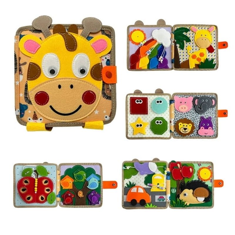 GENERICO - Libro sensorial jirafa