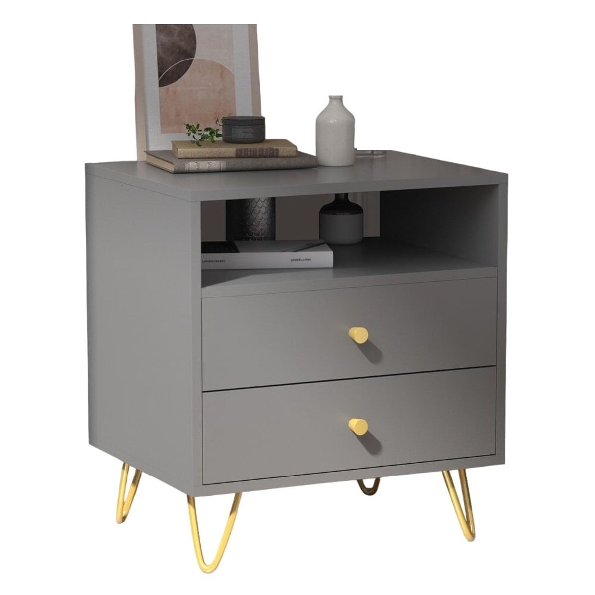 73 EXPERIENCE - Velador Riba Color Plomo 73 Experience