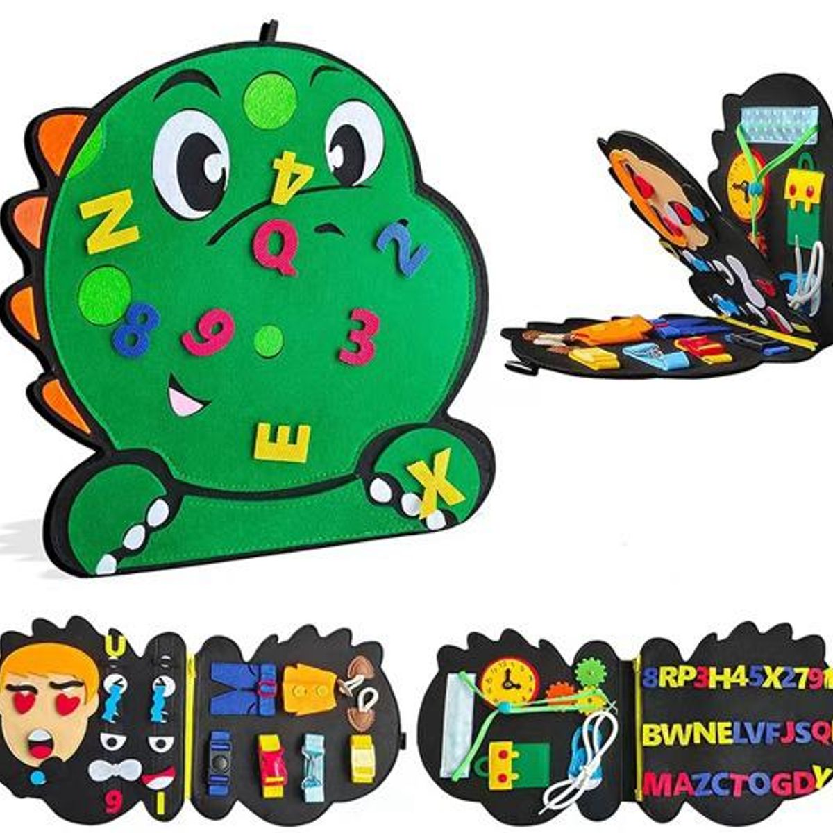 GENERICO - Tablero Dino montessori para niños