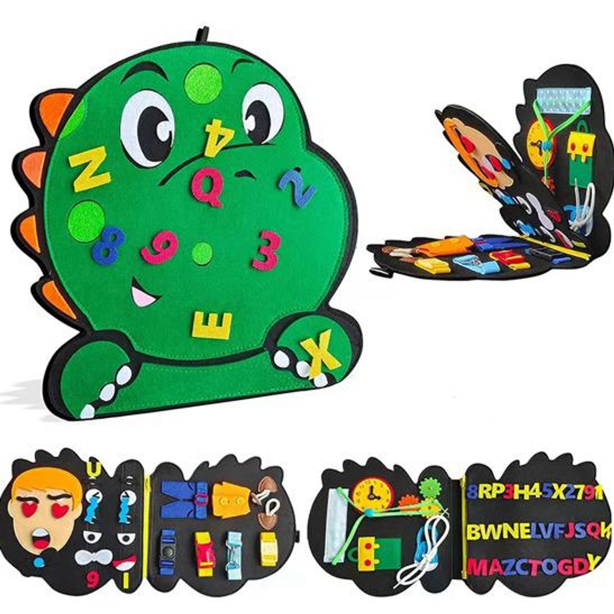 GENERICO - Tablero Dino montessori para niños