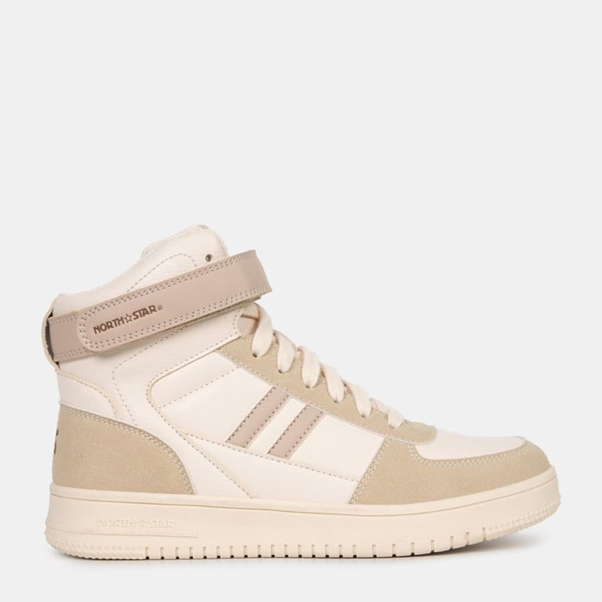 NORTH STAR - Zapatillas Botín Urbanas Ruby Beige North Star Mujer