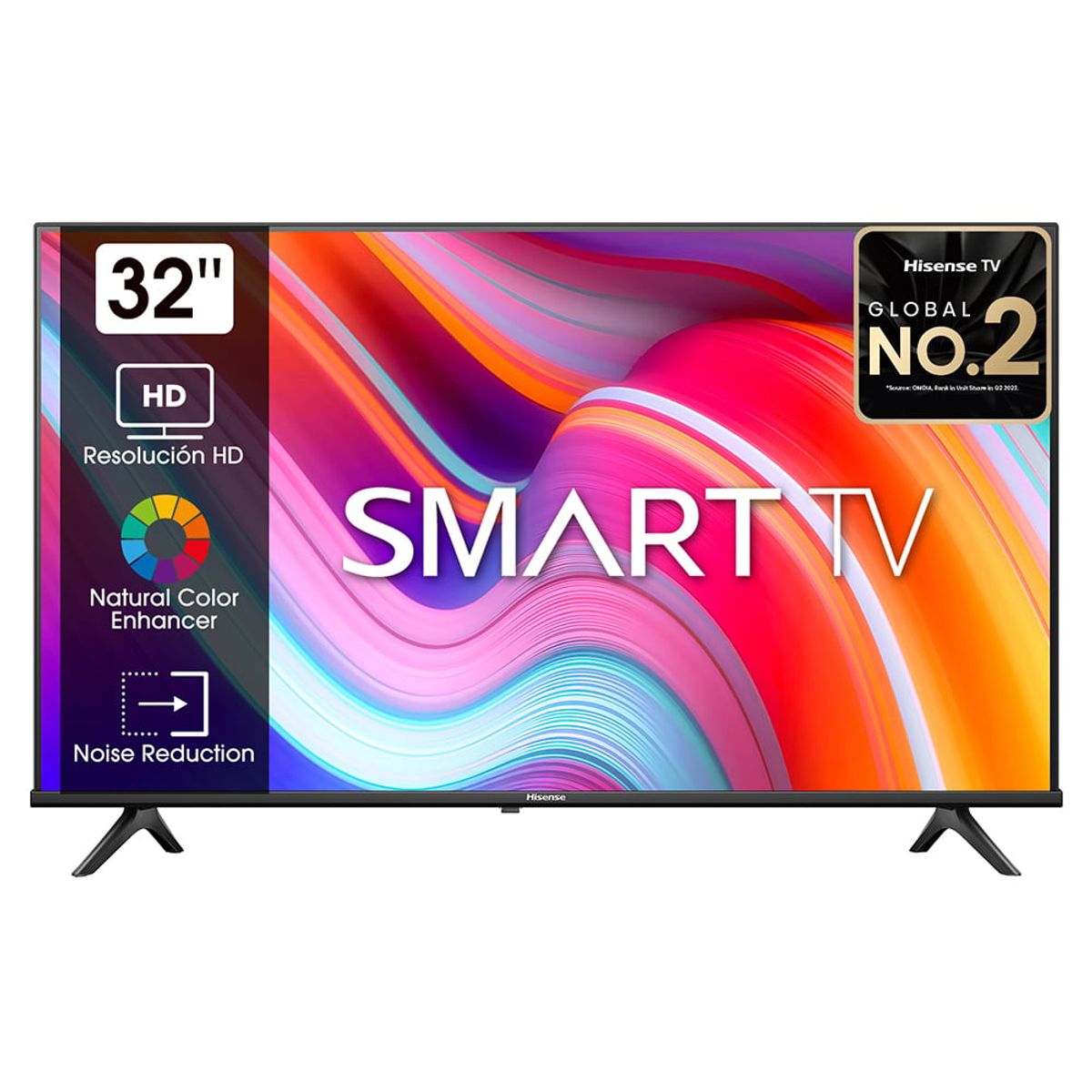 HISENSE - TELEVISOR SMART TV HISENSE HD 32 32A4K