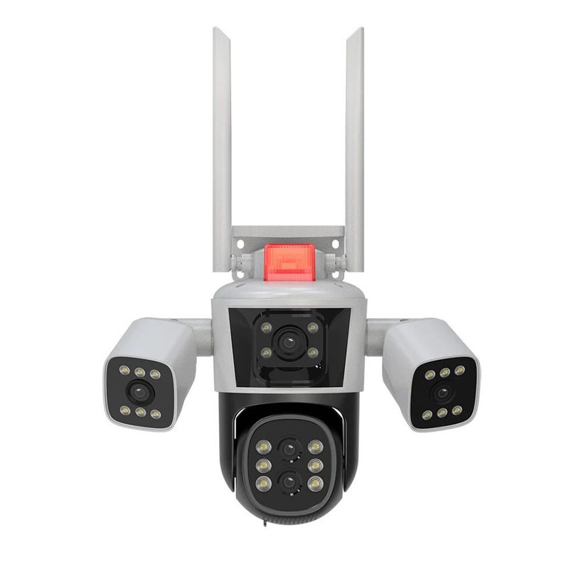OEM - Cámara Exterior Triple Lente 8k FHD Regulable 360º
