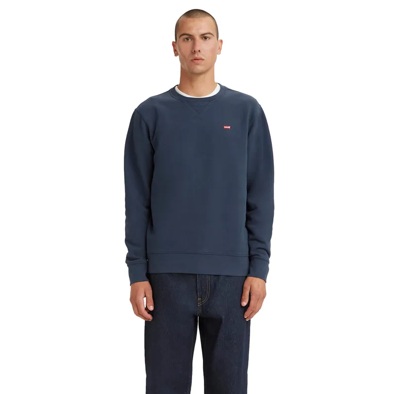 LEVIS - Polerón Hombre Cuello Redondo Azul Levis