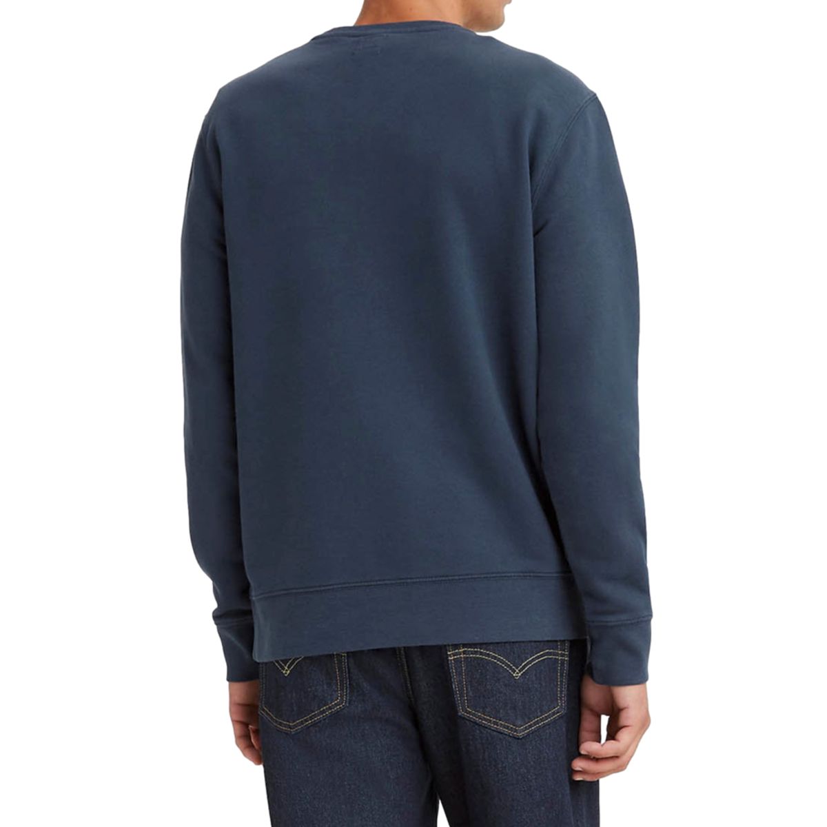 LEVIS - Polerón Hombre Cuello Redondo Azul Levis