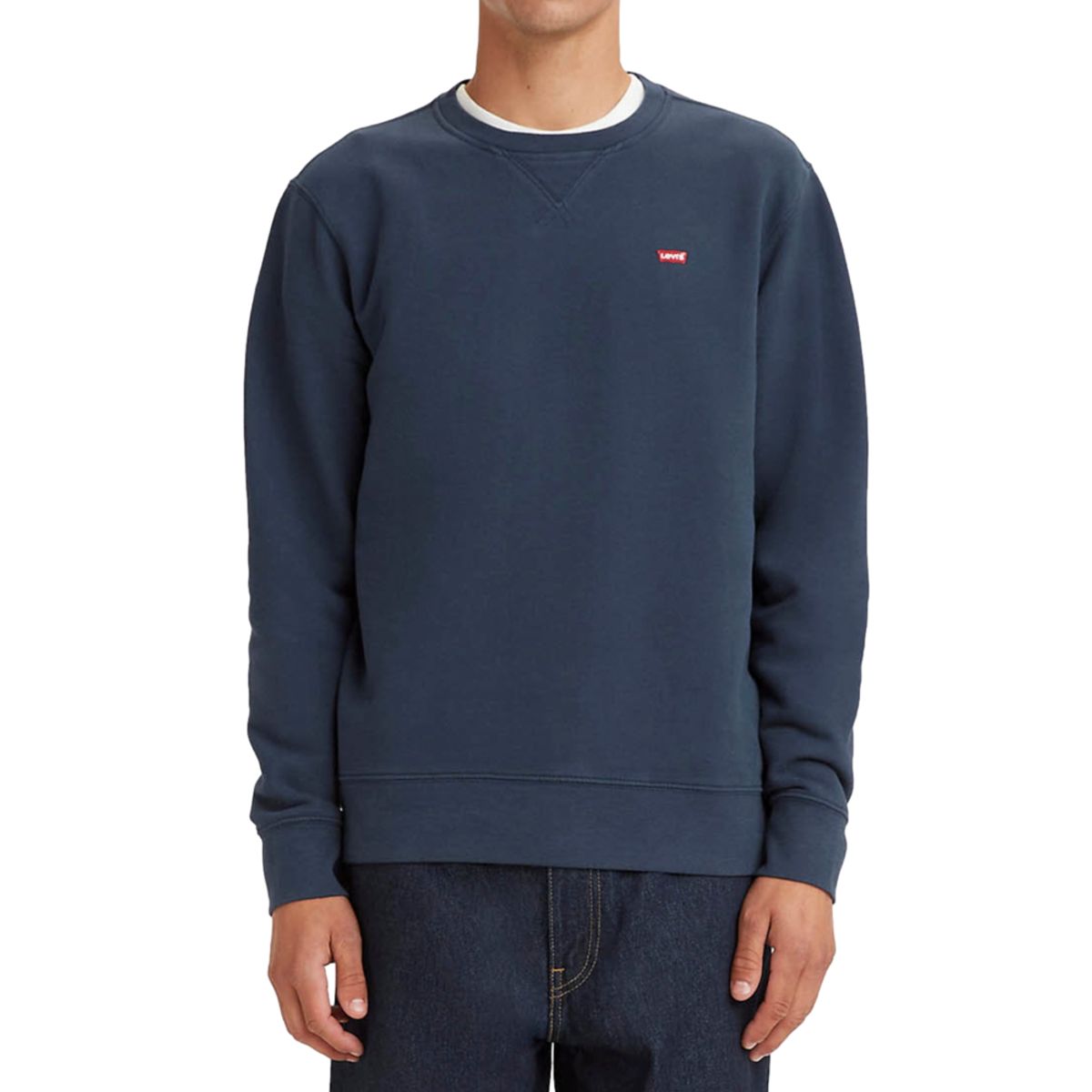 LEVIS - Polerón Hombre Cuello Redondo Azul Levis