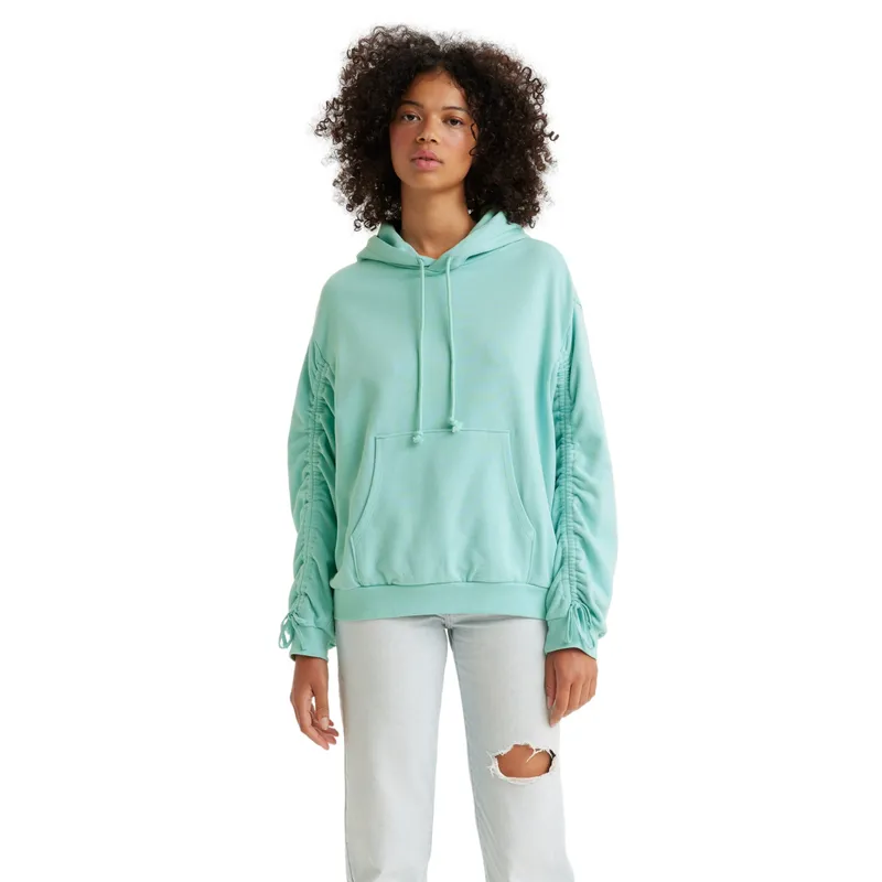 LEVIS - Polerón Mujer Hoodie Celeste Levis