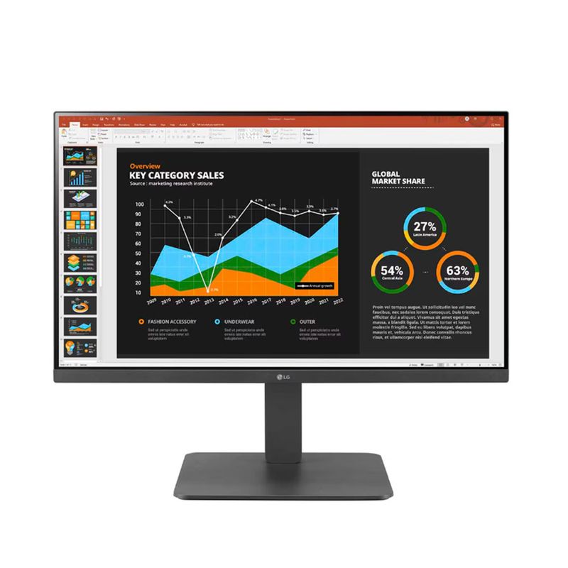 LG - MONITOR LG LED 24 B2B IPS 24BR650 PIVOT USB TIPO C P/N: 24BR650