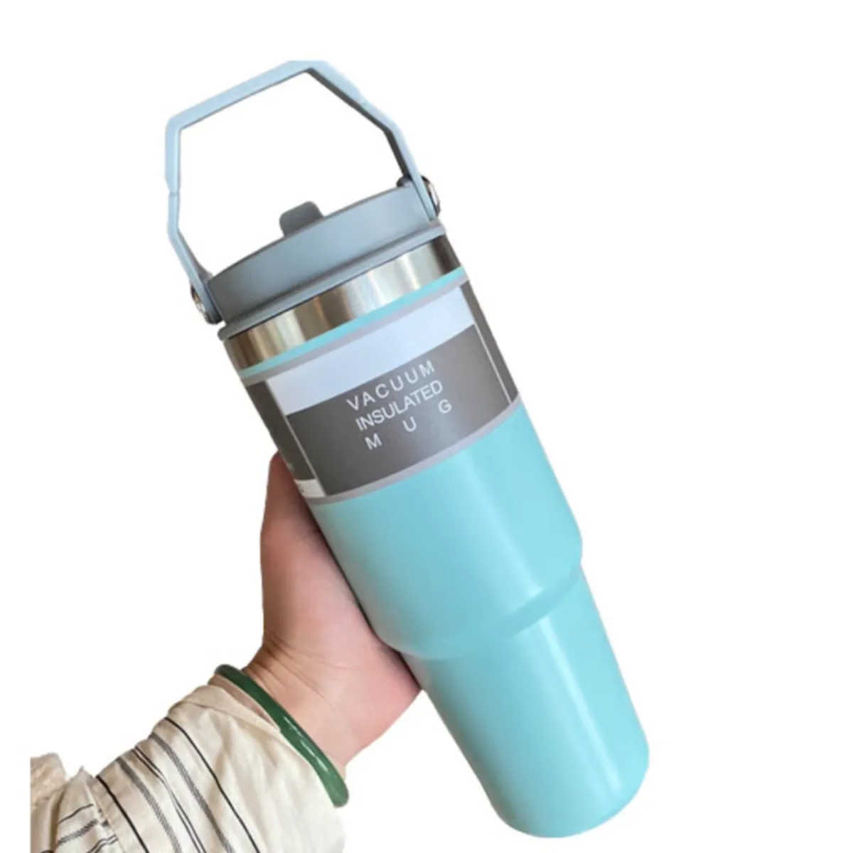 GENERICO - Termo Toma Todo Taza Capacidad 900ml - Celeste