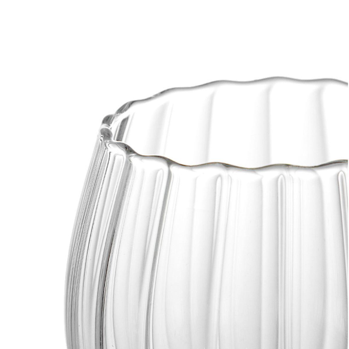 MOLAND - 4 Tazas princesa 350 ml Vidrio Resistente al Calor