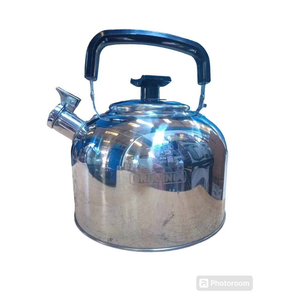 GENERICO - Tetera con Silbato en Acero Inoxidable WKA-996AC Brikenia