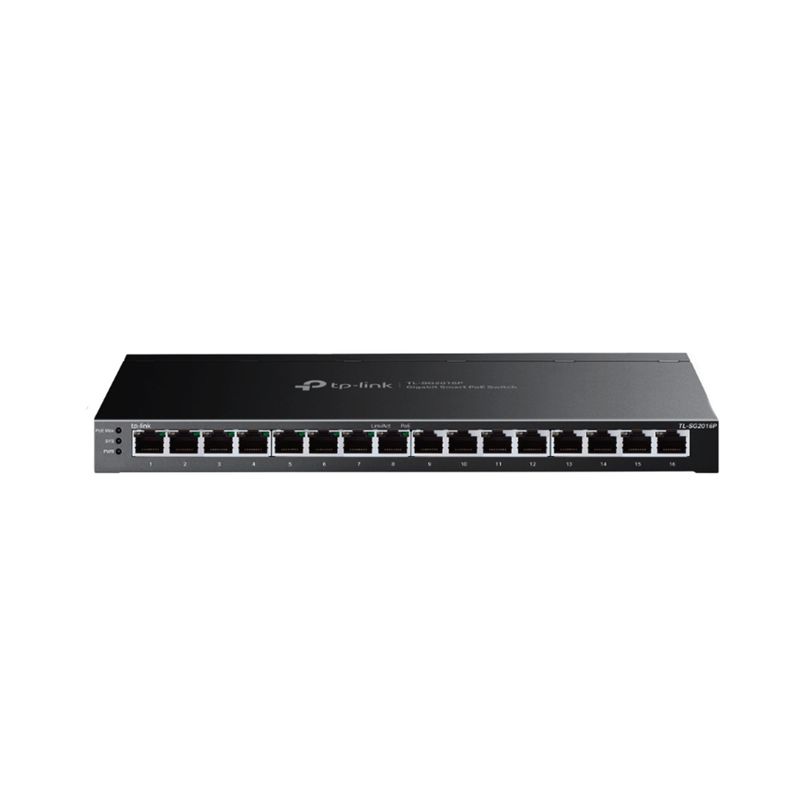 TP LINK - SWITCH TP-LINK TL-SG2016P 16 PUERTOS RJ45 P/N: TL-SG2016P