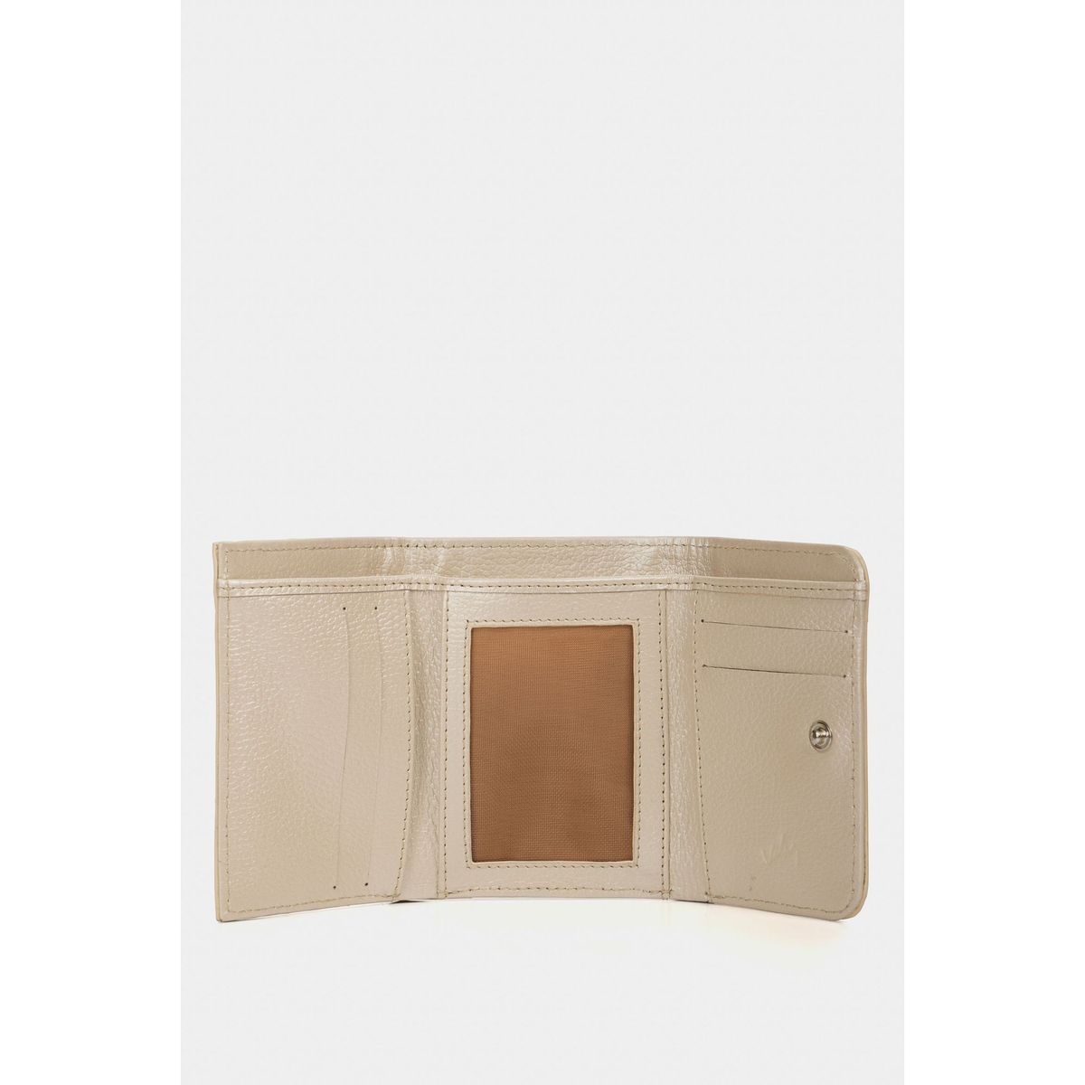 VELEZ - Vélez Billetera Colory Cuero Mujer Placa Palmeras Dorado