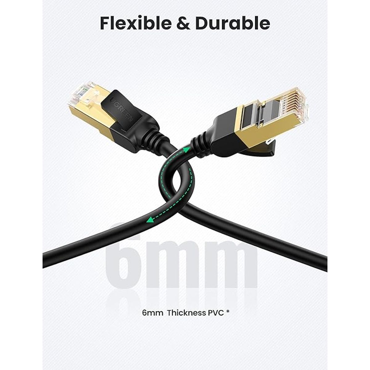UGREEN - CABLE PATCH CORD 3 MTRS CAT 7 UGREEN 11270