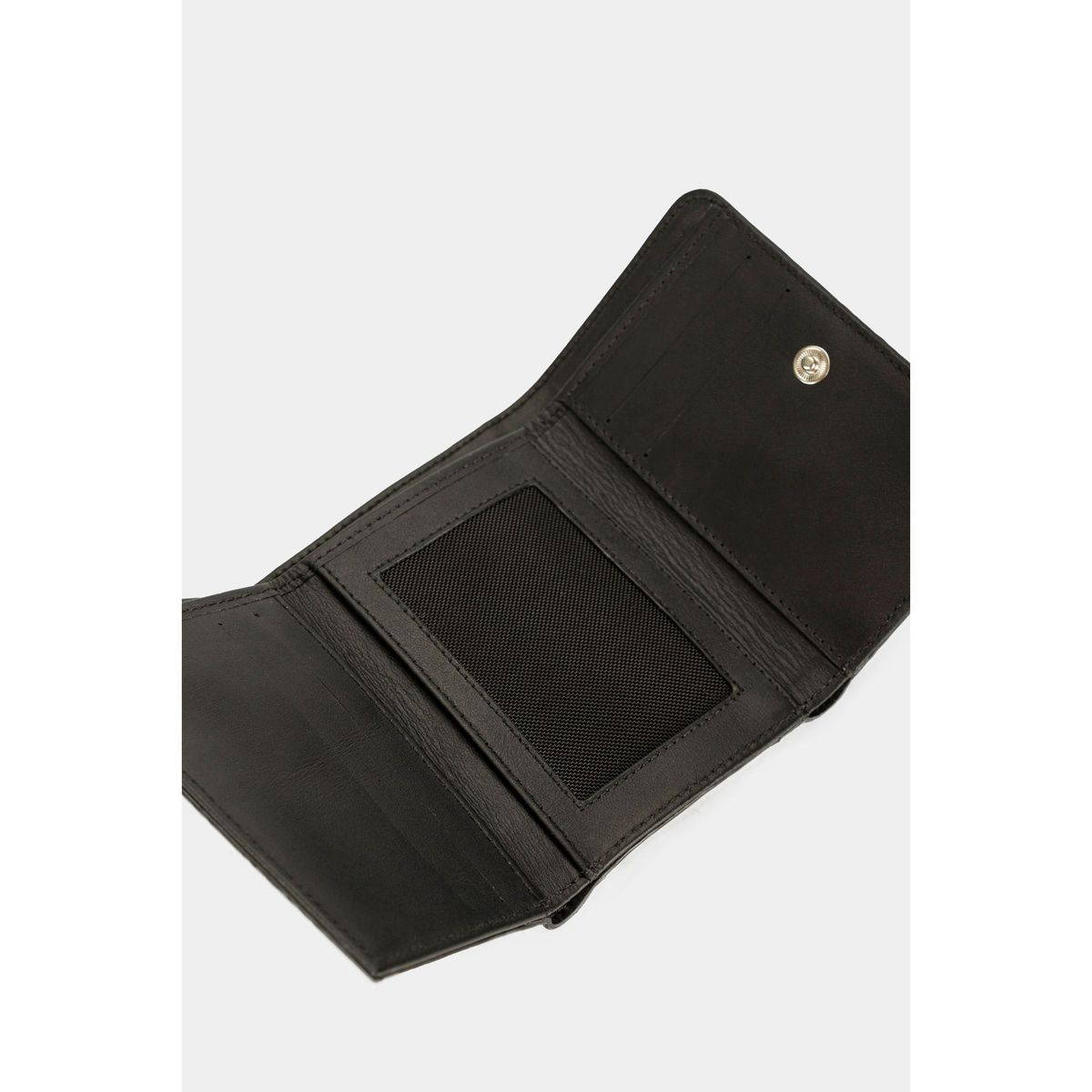 VELEZ - Vélez Billetera Colory Cuero Mujer Grabado Placa Negro