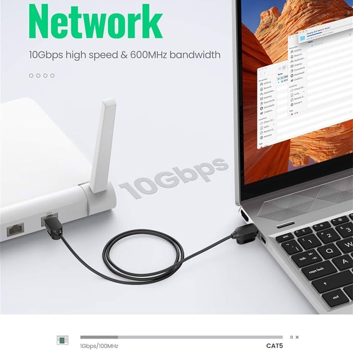 UGREEN - CABLE PATCH CORD 2 MTRS CAT 7 UGREEN 80417