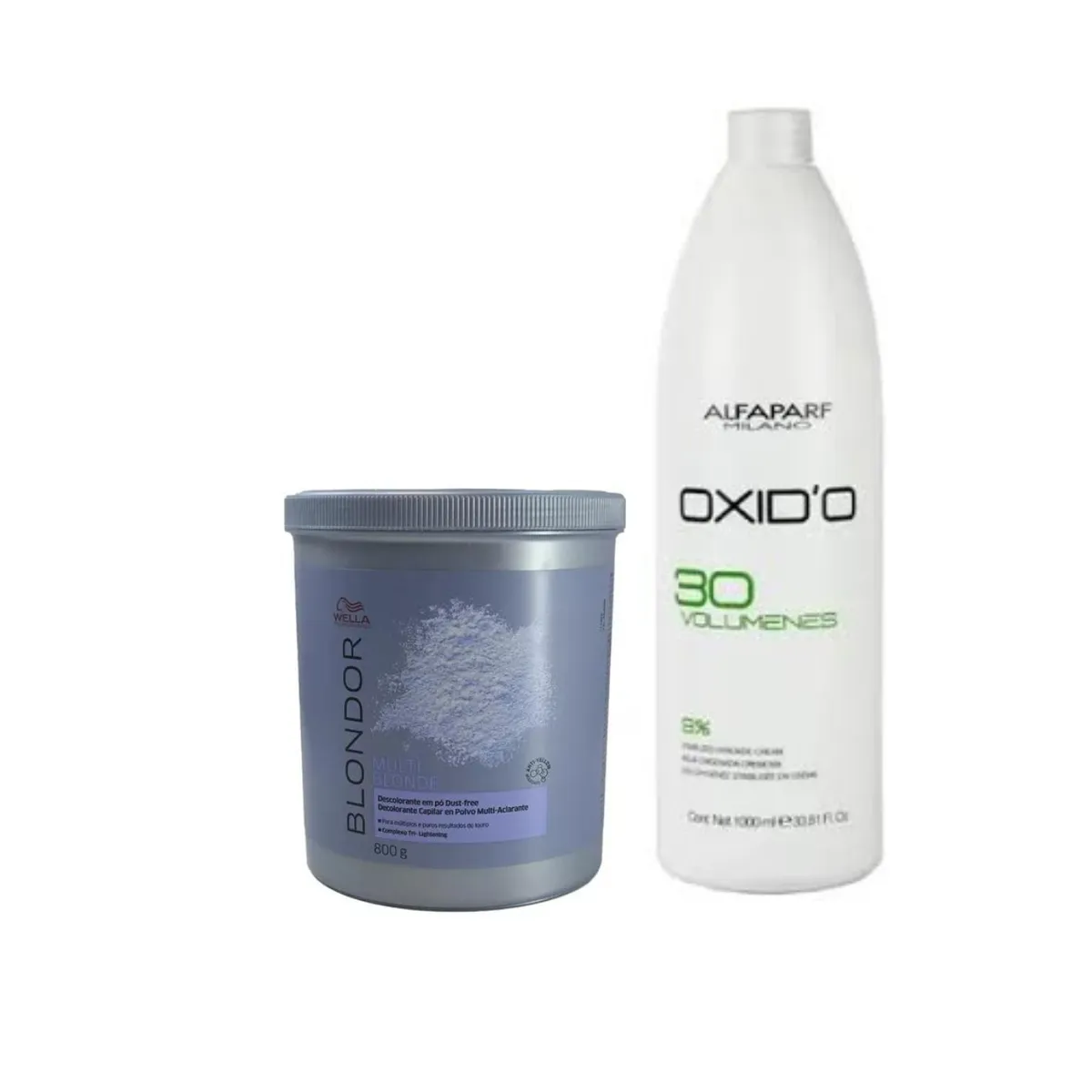 WELLA - Decolorante Blondor 800 g y Oxigenta V30